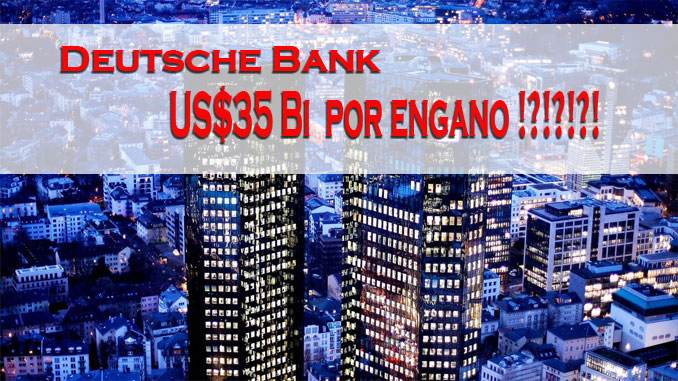 O Deutsche Bank Da Alemanha Transfere Us35 Bilhões Para Uma Conta Por Engano Minuto Da 8532