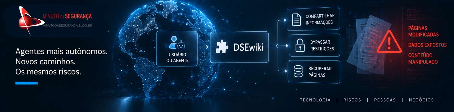 Agentes autônomos de IA, DSEwiki e riscos de segurança