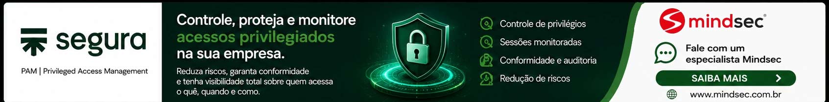 Segura PAM — soluções de gerenciamento de acesso privilegiado com a Mindsec
