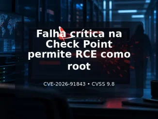 CVE-2026-91843 falha crítica Check Point com execução remota como root