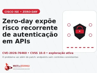 Cisco ISE e risco de autenticação insuficiente em endpoints de API