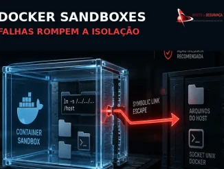 Docker Sandboxes com falhas de isolamento CVE-2026-77179 e CVE-2026-79994
