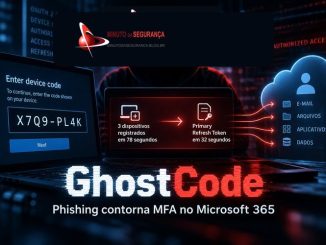 GhostCode e phishing por Device Code Flow contra contas Microsoft 365