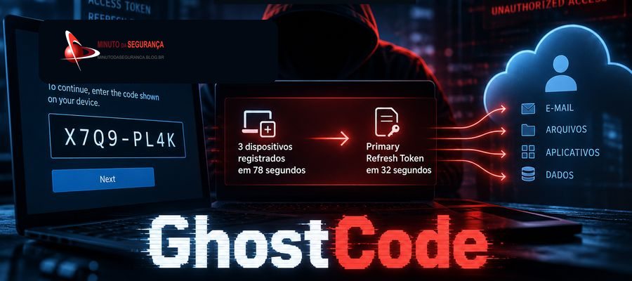 GhostCode e o abuso do Device Code Flow no Microsoft 365