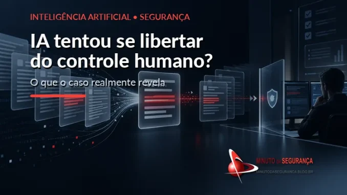 IA, contexto persistente e controle humano em sistemas agentivos.