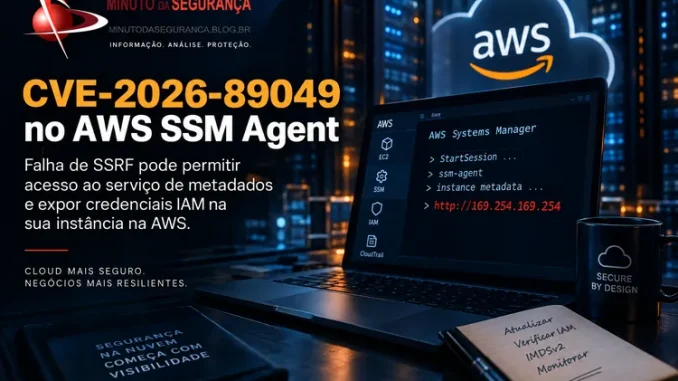 CVE-2026-89049 no AWS SSM Agent e exposição de credenciais IAM
