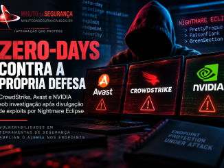 Zero-days contra a própria defesa: CrowdStrike, Avast e NVIDIA sob alerta