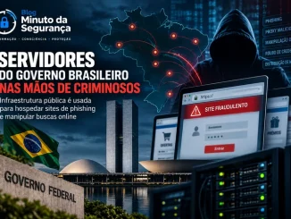 Cibercriminosos comprometem servidores governamentais brasileiros para hospedar phishing