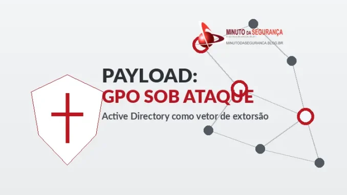 PAYLOAD ransomware abusa de Active Directory e Group Policy