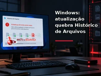 Atualização do Windows interrompe Histórico de Arquivos