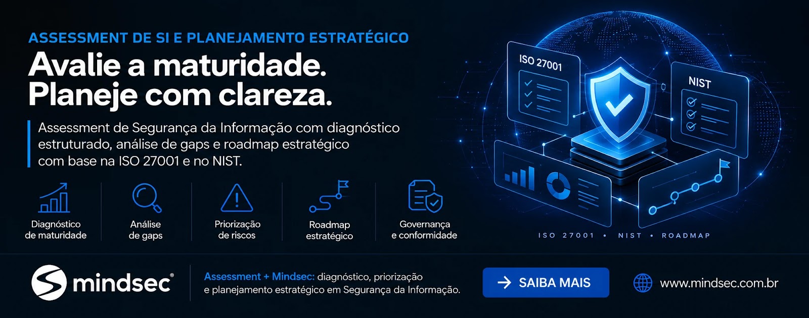Mindsec — Assessment de Segurança da Informação e Planejamento Estratégico