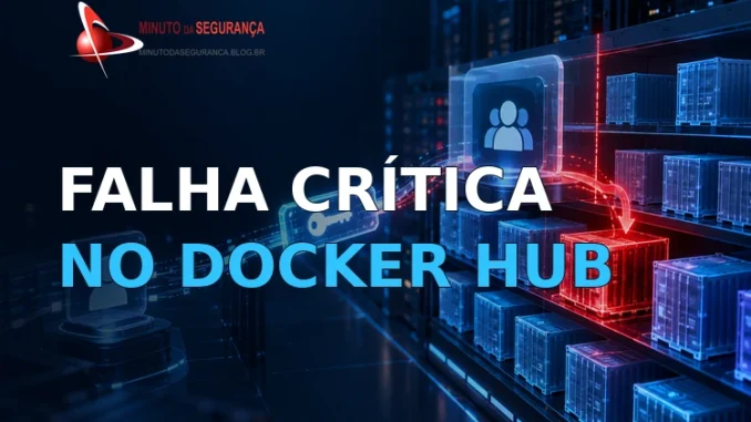 Falha crítica no Docker Hub — CVE-2026-105445
