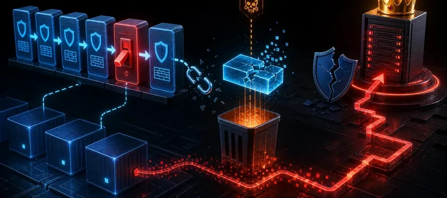 Ilustração conceitual do fluxo de dados comprimidos até a memória vulnerável