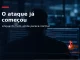 Ataque em andamento enquanto a operação ainda parece normal