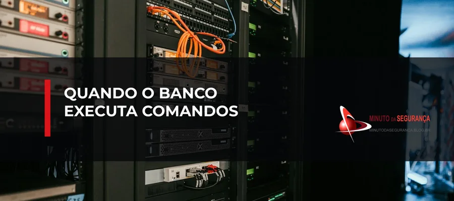 Imagem editorial sobre abuso de Microsoft SQL Server para executar comandos no sistema operacional