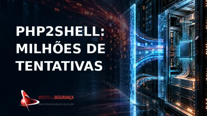 PHP2Shell: milhões de tentativas de exploração contra servidores PHP